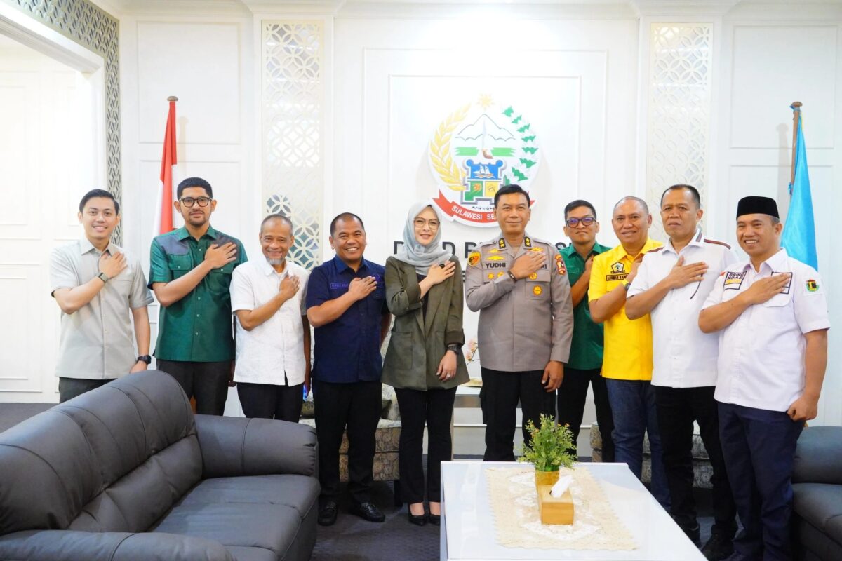 Irjen Pol Yudhiawan Pamit  ke Pimpinan DPRD Sulsel