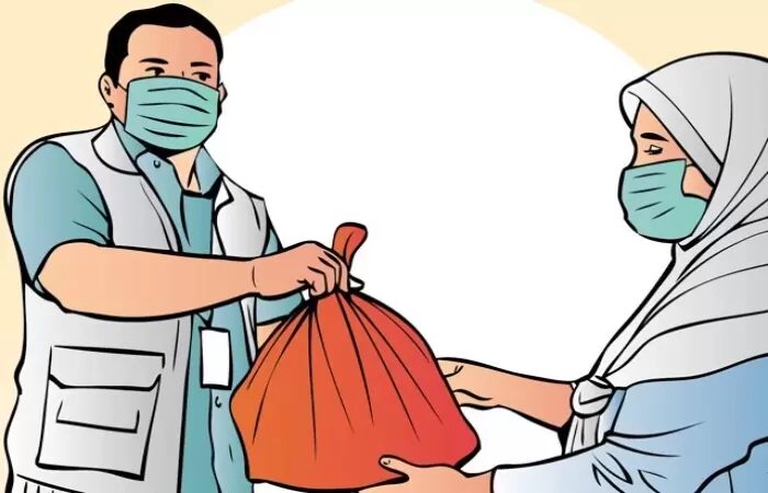 BPJS Ketenagakerjaan Berbagi Paket Sembako