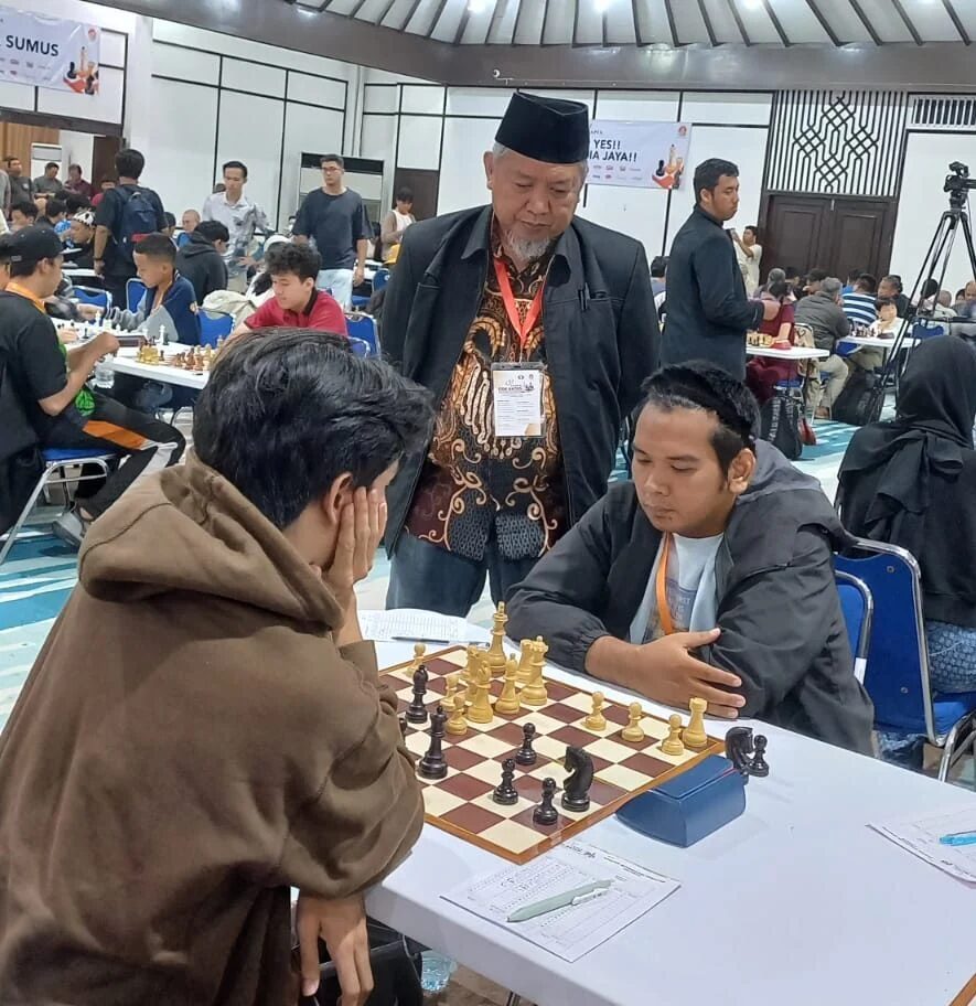 Pecatur Parepare Mentas di JFR Chess Tournamen