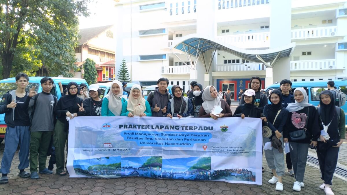 Mahasiswa FIKP Unhas Praktik Lapang di Pelabuhan Perikanan Untia, Pulau Gusung Tallang, dan Lae-Lae