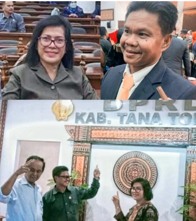 IST
MENERIMA--Ketua DPRD Tana Toraja, Kendek  Rante menerima kunjungan kerja anggota DPRD Kabupaten Berau, Kalimantan Timur
