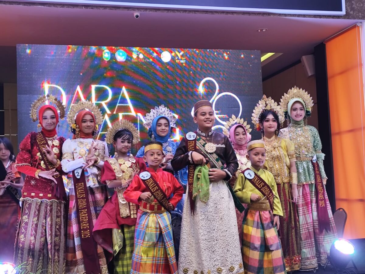 10 Murid SDN 3 Parepare Juara Dara Daeng