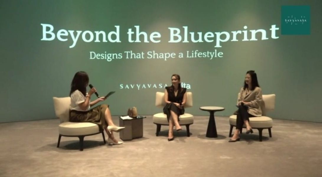 TALK SHOW -- Director of Sales and Marketing Savyavasa, Kristien Joe (tengah) dan Director of Sales di PITA, Ika Kusuma Putri (kanan) saat menggelar kegiatan talk show yang dilaksanakan secara hybrid.
