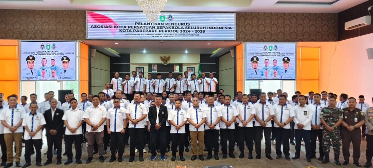 Pengurus Askot PSSI Parepare Dilantik