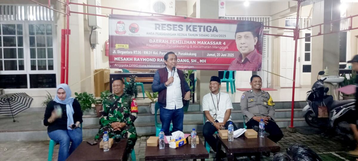 Mesakh Raymond Komitmen  Kawal Aspirasi Warga, Fokus Benahi Jalan dan Drainase