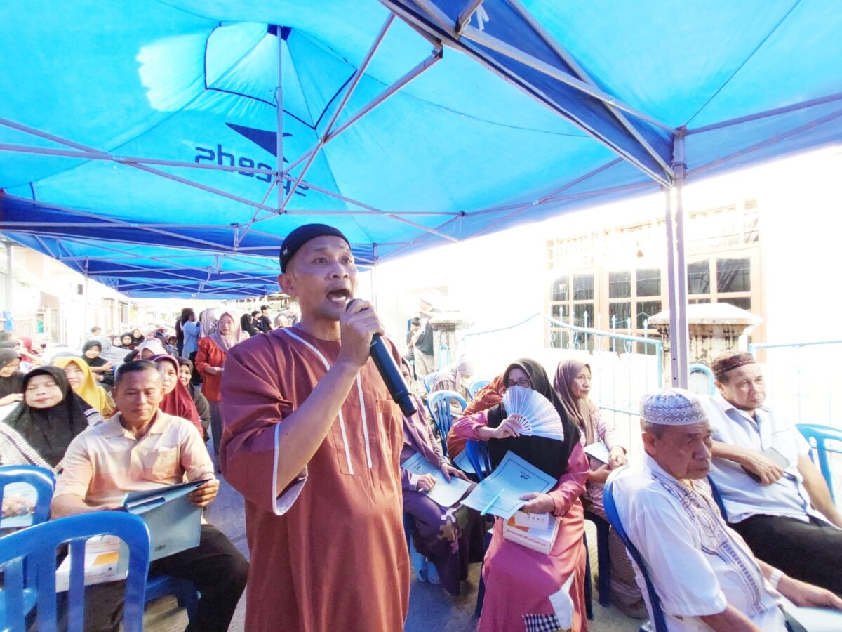 Nasir Rurung Turun Reses, Prioritaskan Normalisasi Drainase, Jalan Rusak dan Masalah Sosial