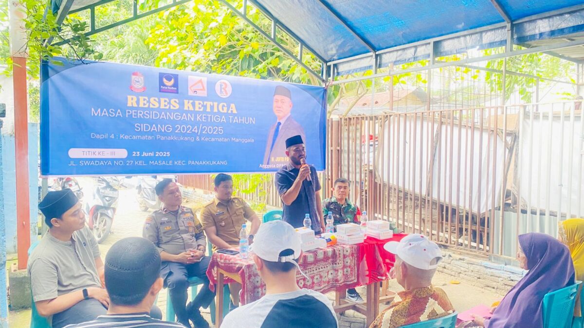 Jufri Pabe Bukan Sekadar Janji, Reses Jadi Bukti Nyata Komitmen untuk Warga Panakkukang-Manggala