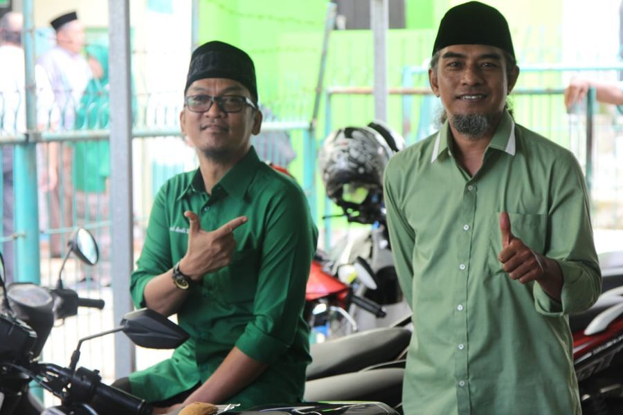 IST
BERSAMA--Ketua CPC PKB Makassar Fauzi Andi Wawo bersama sekretaris DPC Andi Makmur Burhanuddin,
