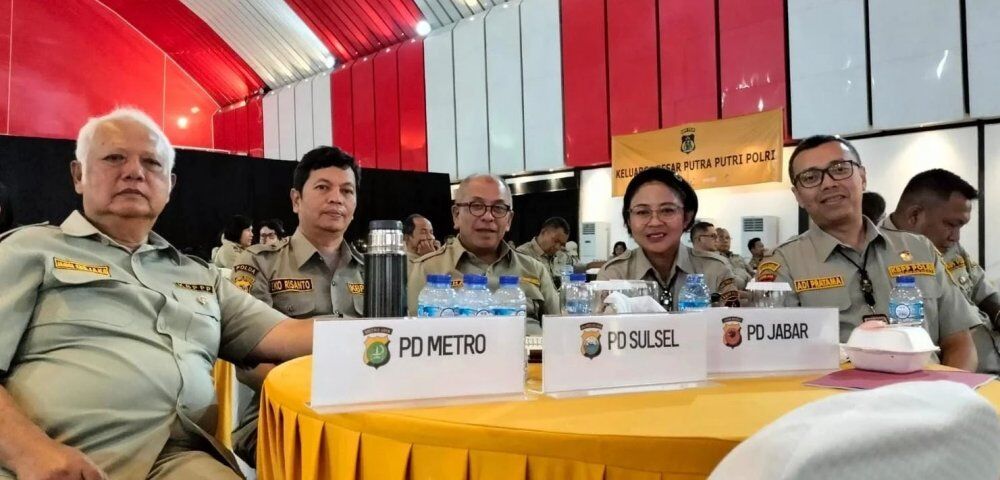 IST
RAPIMNAS--Ketua PD KBPP Polri Sulsel, Dr H Ilham Arief Sirajuddin mengikuti Rapimnas di Gedung Satya Haprabu, Mako Brimob, Kelapa Dua, Depok, Jawa Barat, Senin (28/7).
