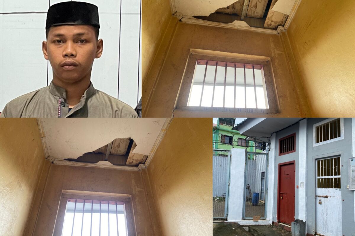 Seorang Warga Binaan Pemasyarakatan (WBP) dilaporkan melarikan diri dari Rumah Tahanan Negara (Rutan) Kelas IIB Sinjai pada Rabu, 2 Juli 2025.