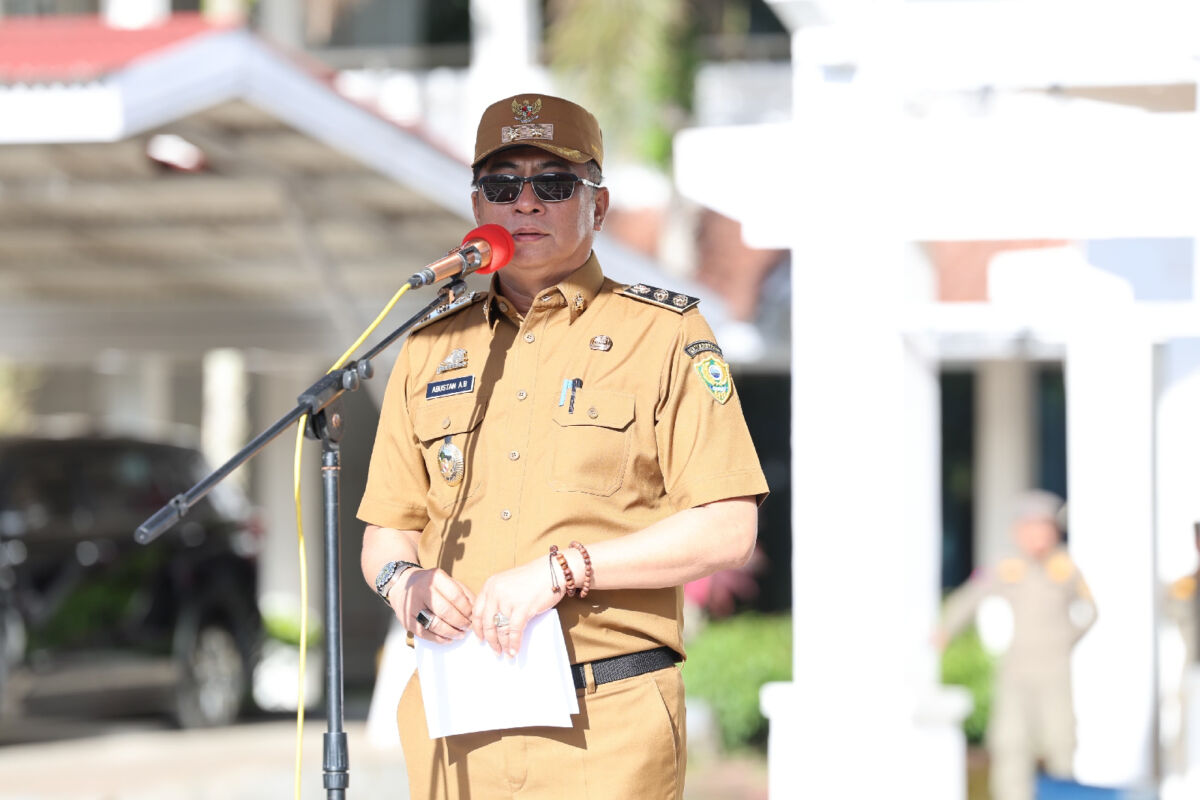 Wabup Barru Abustan Dilantik Jadi Ketua Dewan Masjid Indonesia Kabupaten