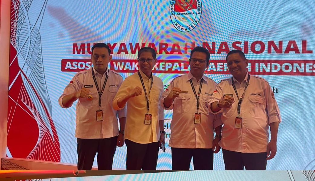 SEKJEN -- Wabup Bupati Soppeng, H Selle KS Dalle terpilih sebagai Sekretaris Jenderal Aswakada pada Munas I di Hotel New Saphir, Jogyakarta, 2–4 Juli 2025.
