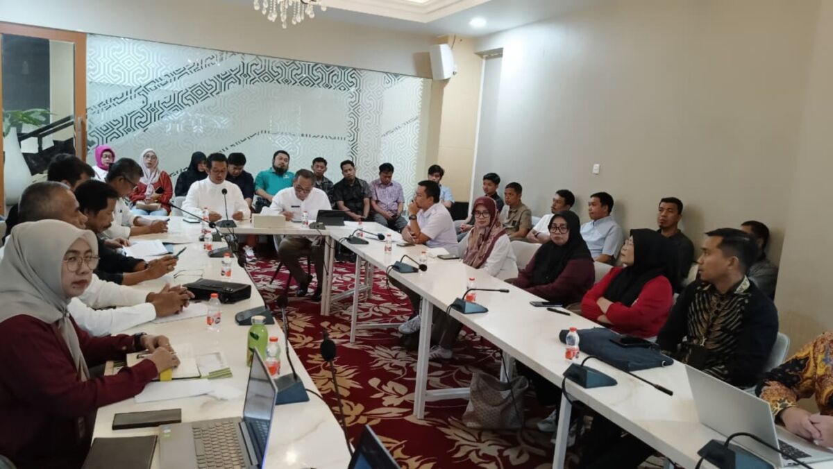 Rakor Stabilisasi Pasokan dan Harga Pangan yang digelar Pemprov Sulsel, Jumat (15/8). 