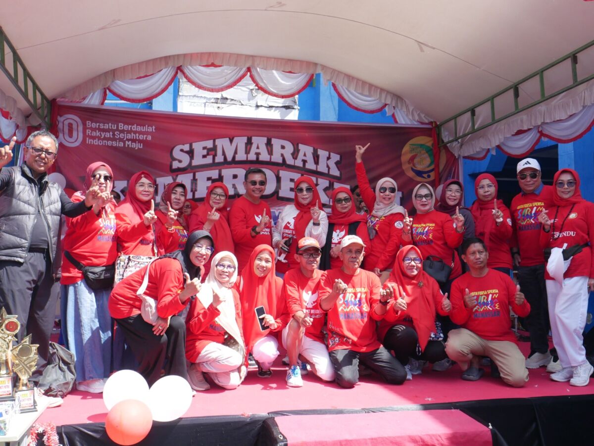 Kemeriahan Semarak Kemerdekaan IKA SPENSA Makassar Dihadiri Anggota DPRD Sulsel