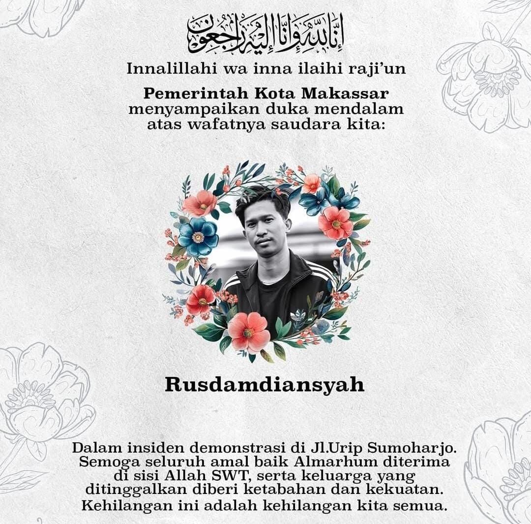 Dandi, Pengemudi Ojol Meninggal Usai Dikeroyok Massa Pendemo
