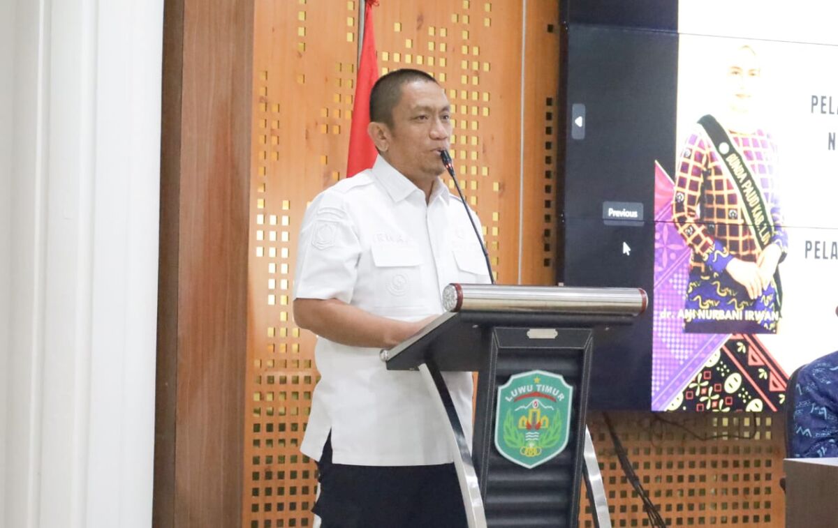 Bupati Luwu Timur Irwan Bachri Syam
