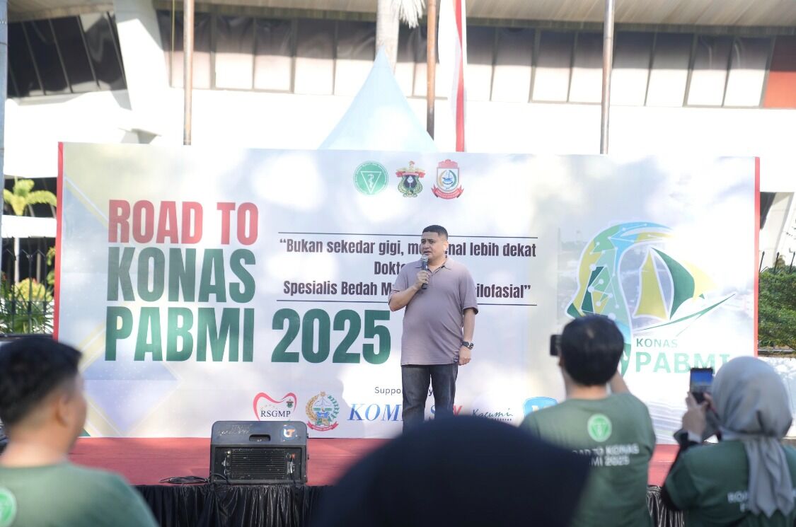 ist
HADIRI--Wali Kota Makassar, Munafri Arifuddin, menghadiri secara langsung rangkaian kegiatan Road to Konas PABMI 2025, yang digelar di area CFD Monumen Mandala, Jalan Jenderal Sudirman, Makassar, Minggu pagi (3/8).