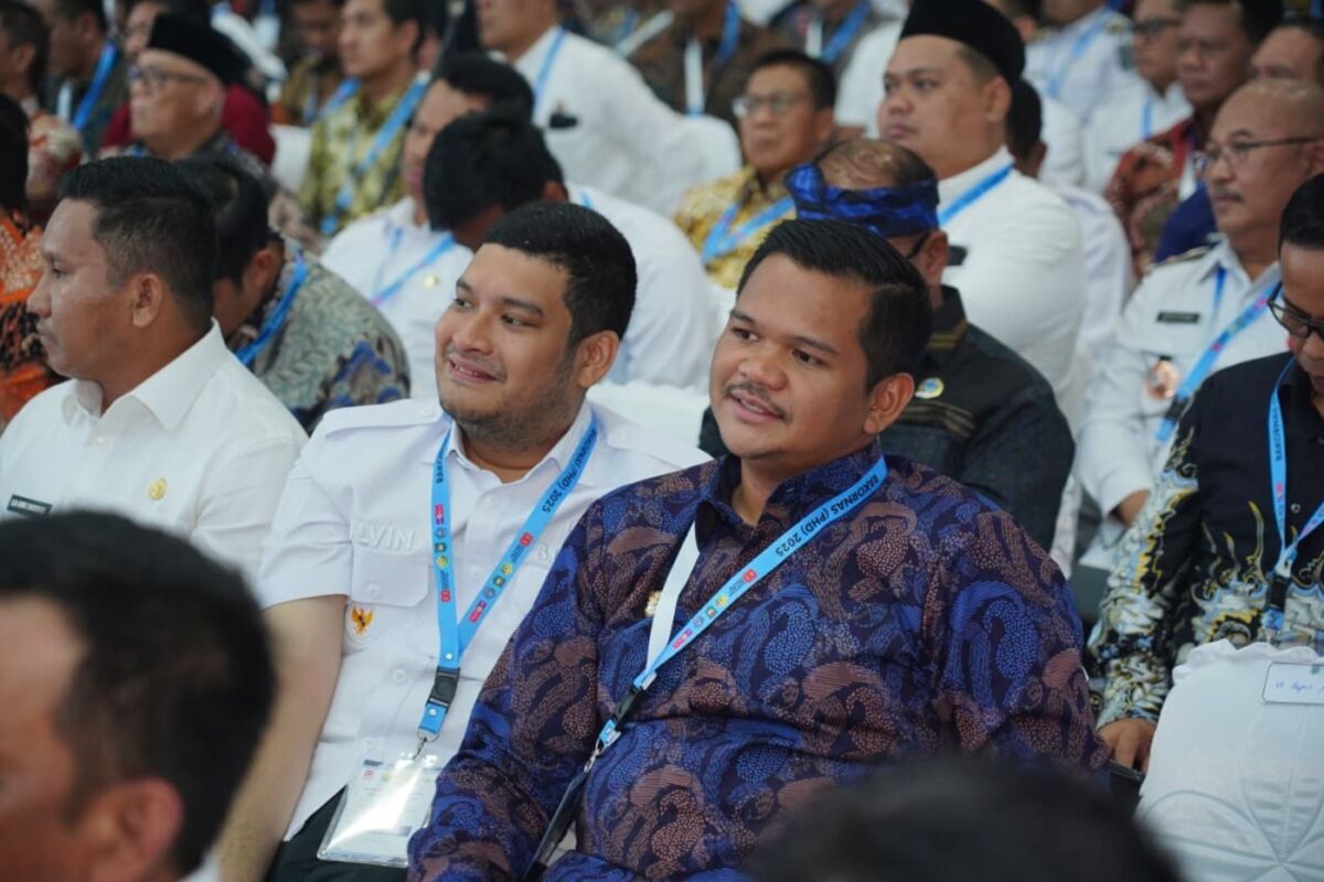 RAKORNAS -- Bupati Bantaeng, M. Fathul Fauzy Nurdin menghadiri Rapat Koordinasi Nasional (Rakornas) Produk Hukum Daerah Tahun 2025 yang diselenggarakan di Kota Kendari, Sulawesi Tenggara, Rabu (27/8). 