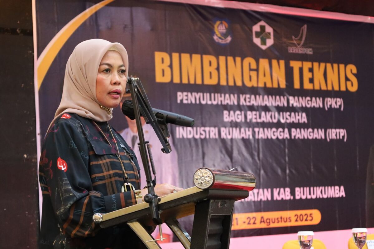 BIMTEK -- Dinkes Kabupaten Bulukumba menggelar Bimtek PKP untuk IRTP di Ballroom Hotel Agri Bulukumba, Kamis-Jumat (21-22/8).
