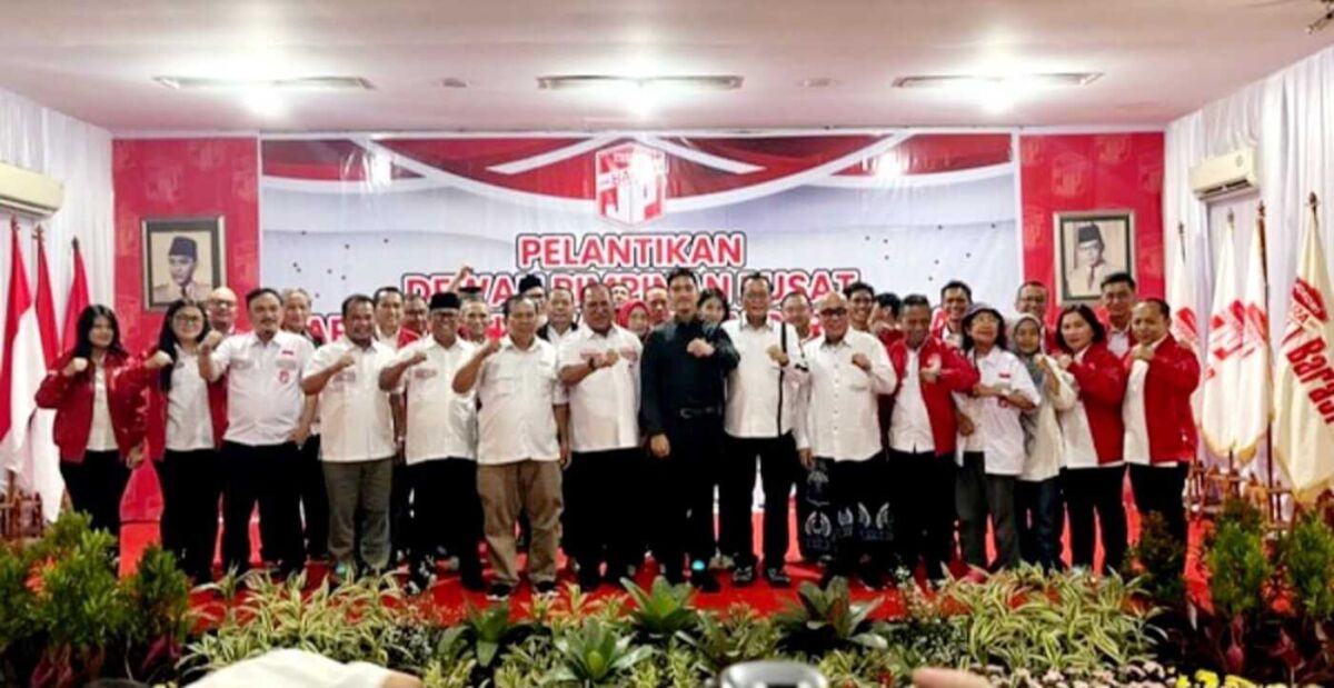 IST
MENGHADIRI--Ketua Umum DPP PSI Kaesang Pangarep menghaidri pelantikan DPP Bara JP Periode 2025-2030
