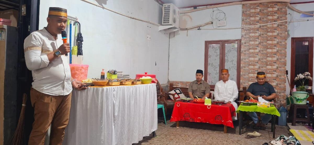 Suasana peringatan Maulid Nabi Muhammad Saw yang dilaksanakan TIMNASKU Green Cakra Residence Kabupaten Gowa.