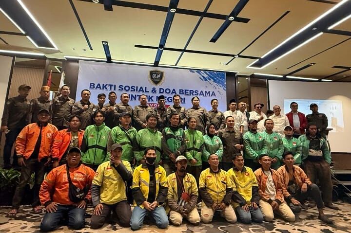 Baksos dan Doa Bersama, Avoce Berbagi dengan Puluhan Ojol Hingga Anak Panti