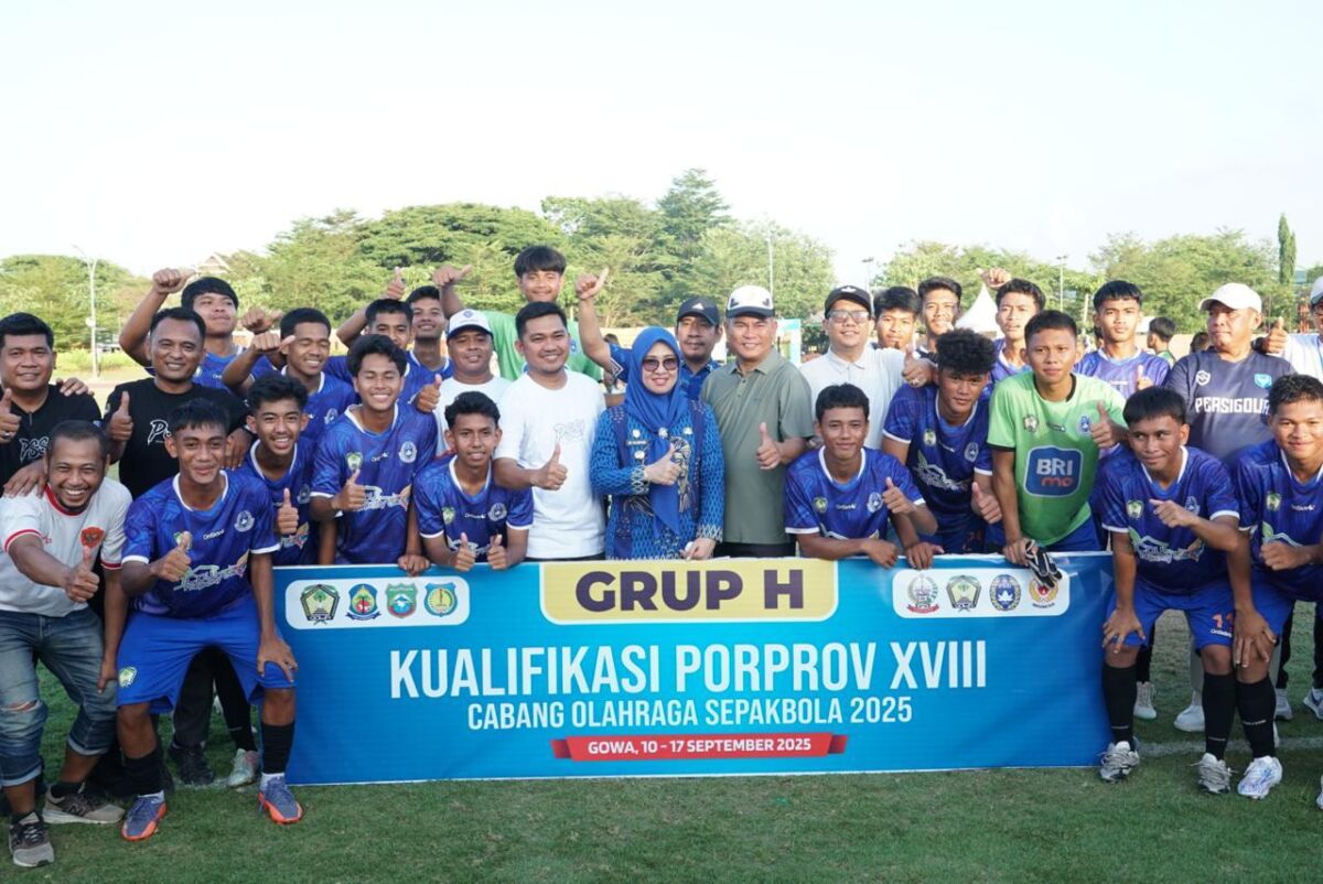 Sepakbola Gowa Lolos ke Porprov 2026