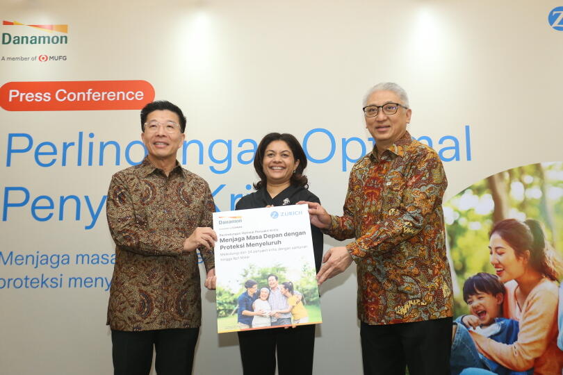 PERLINDUNGAN -- PT Zurich Asuransi Indonesia Tbk (Zurich) bersama PT Bank Danamon Indonesia Tbk (Danamon) berkolaborasi menyediakan Perlindungan Optimal Penyakit Kritis.