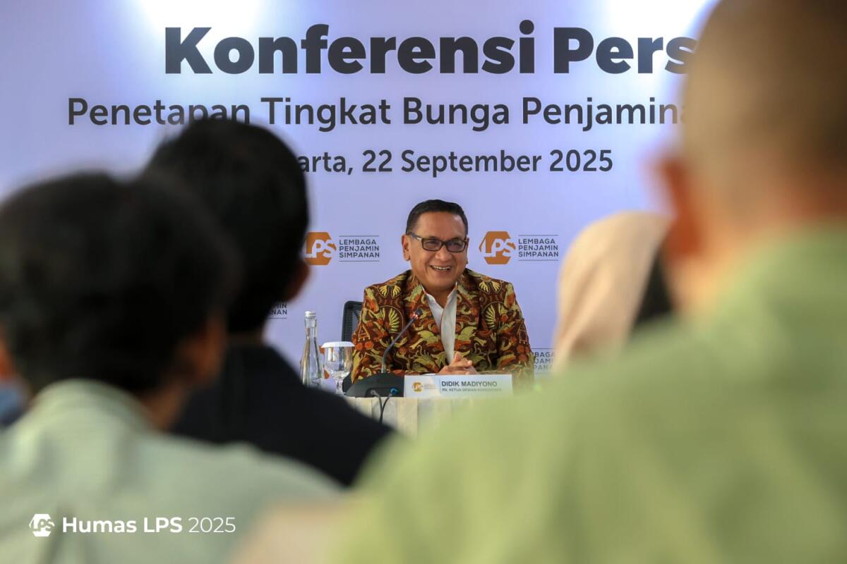Plt. Ketua Dewan Komisioner LPS, Didik Madiyono