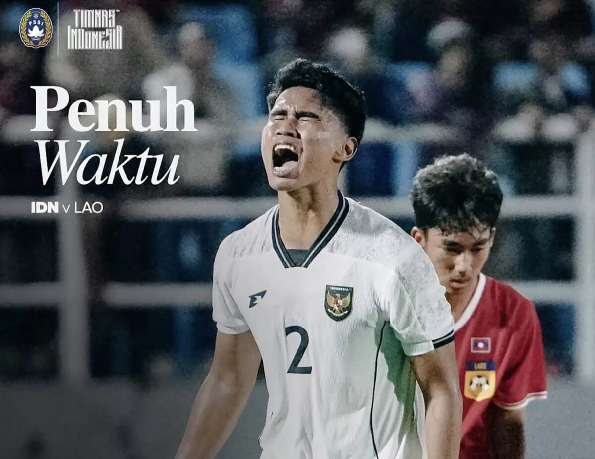 Timnas Indonesia U-23 kecewa usai ditahan imbang Laos 0-0 dalam laga perdana Kualifikasi Piala Asia U-23 2026 di Sidoarjo. (Dok. Instagram Timnas Indonesia)