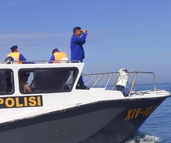 Dinas Perikanan-Polairud Luwu Timur Patroli Laut