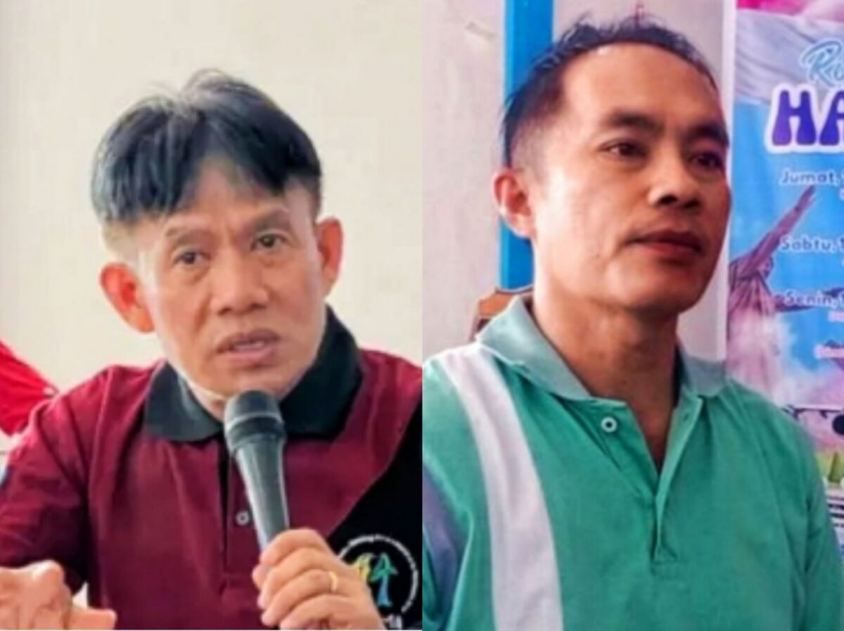 COFFE MORNING -- Kadis Perhubungan Tana Toraja, Eric Cristal Rante Allo bersama Kepala Bandara Toraja Airport Markus Banne Padang mengikuti acara Coffe Morning bersama awak media di Aula Dishub, Kampen, Makale, Jumat (12/9). 