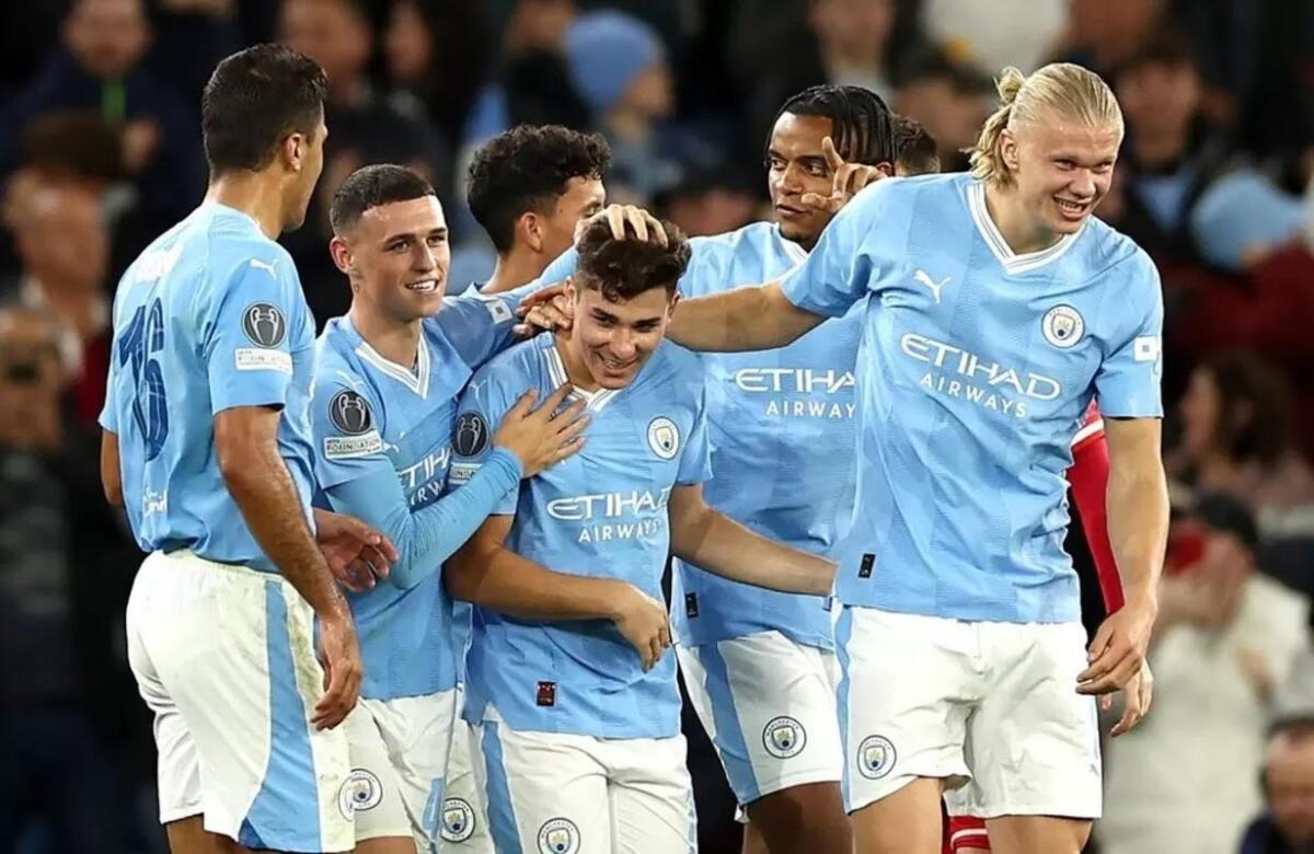 Erling Haaland Antar Manchester City Menang 2-0 atas Villarreal di Liga Champions
