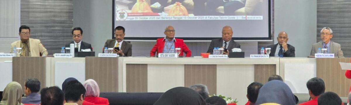 Penjaringan Aspirasi dan Sosialisasi Bakal Calon Rektor Periode 2026-2030 di zona Kesehatan, Rabu (8/10/2025).