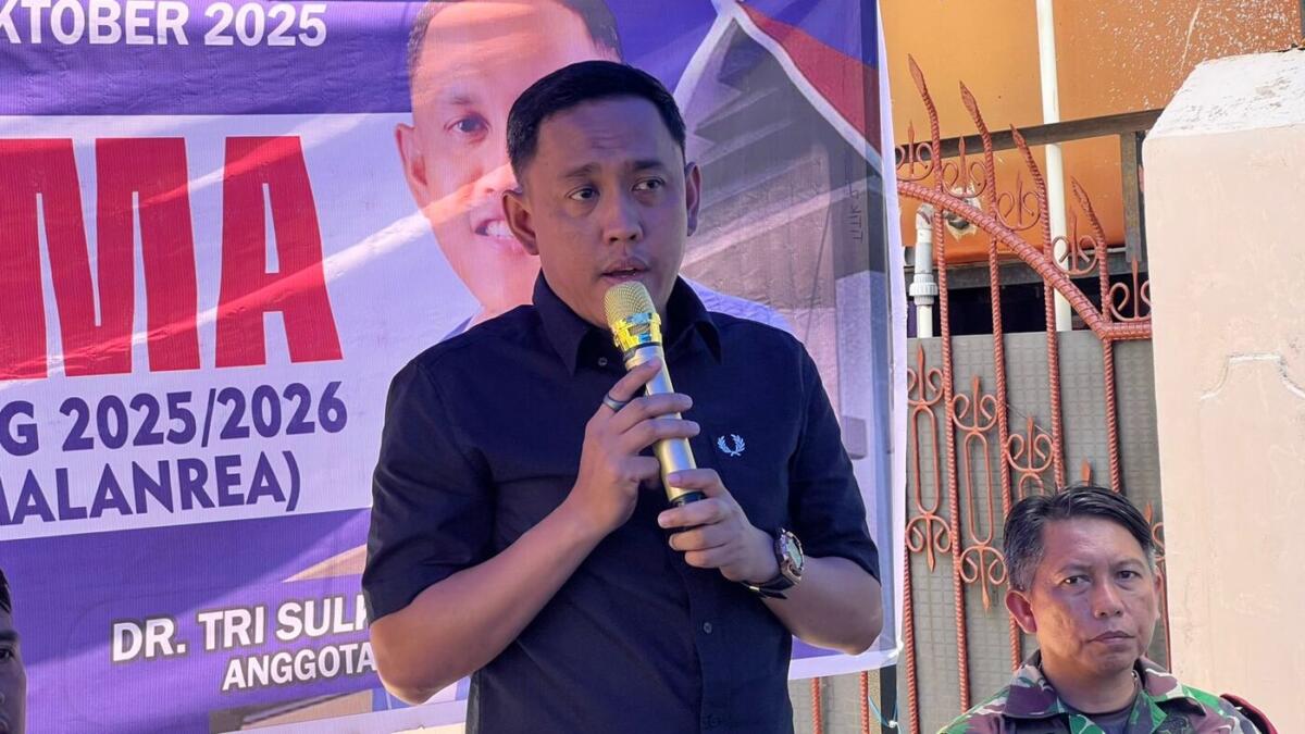 IST
KOMITMEN--Anggota Fraksi Mulia DPRD Kota Makassar Tri Sulkarnain Ahmad, berkomitmen untuk mendorong kembali program kantong air sebagai solusi jangka panjang menghadapi krisis air bersih
