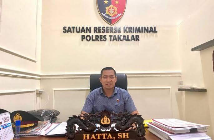 Kasat Reskrim Polres Takalar AKP Hatta.