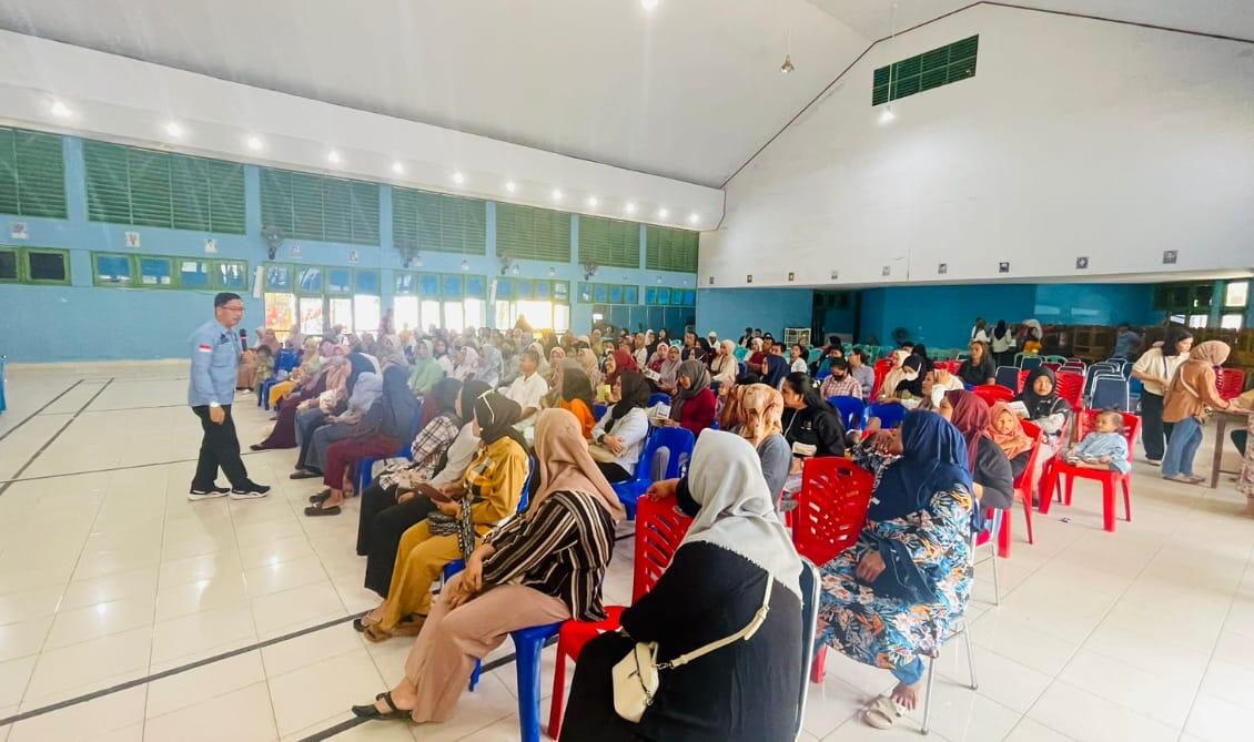 SOSIALISASI -- Kegiatan sosialisasi kepada wali siswa terkait program BPJS Ketenagakerjaan untuk siswa prakerin.