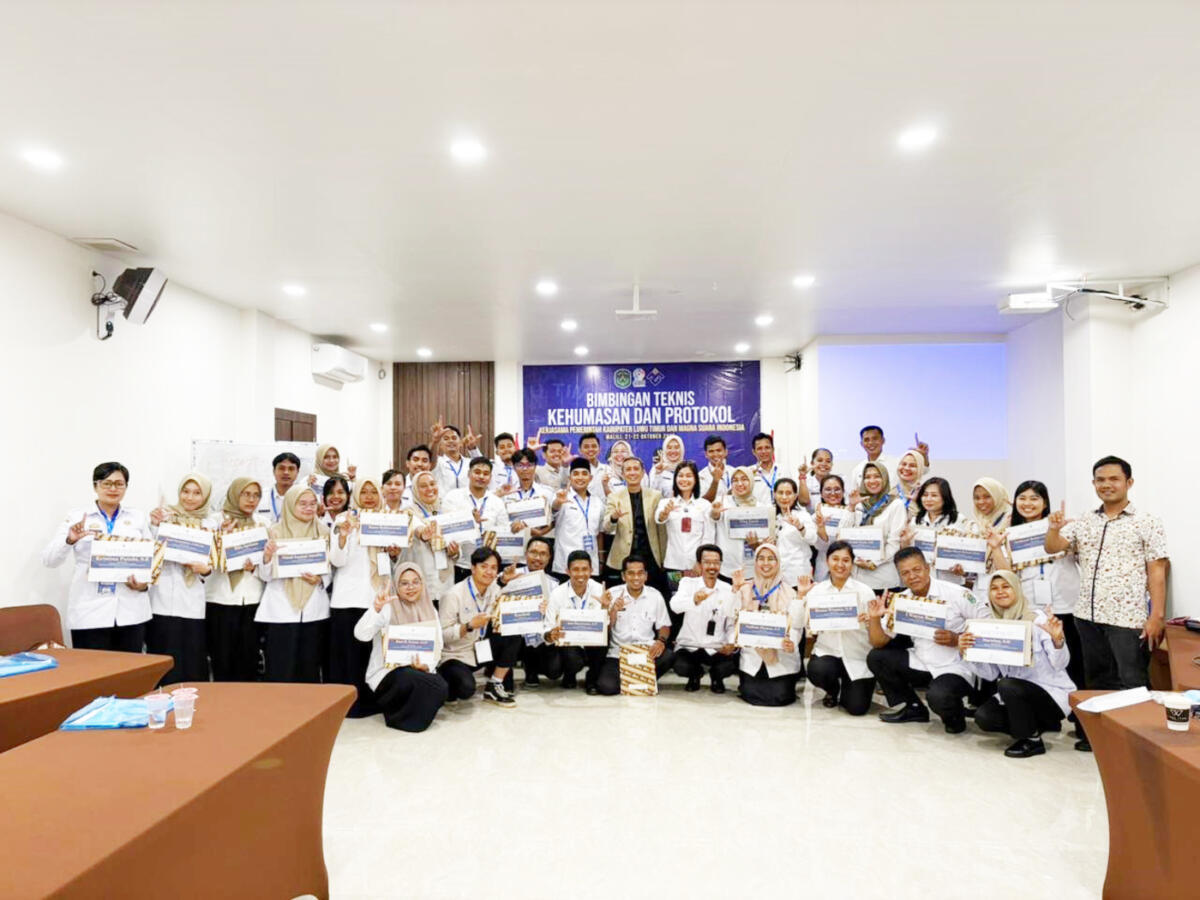 PROTOKOLER -- Bimtek Kehumasan dan Protokol yang dilaksanakan Pemkab Luwu Timur yang berlangsung di Wisma Trans Malili, memasuki hari kedua dengan berfokus di bidang Keprotokoleran, Rabu (22/10).