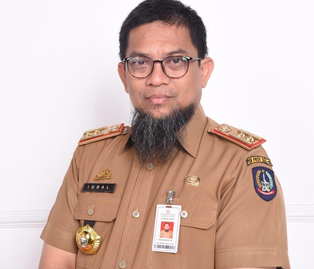 Kadis Pendidikan Sulsel Iqbal Nadjamuddin.