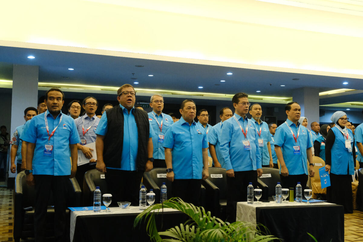 IST
MENGHADIRI--Ketua umum DPP Partai Gelora Indonesia Anis Matta dalam sebuah kegiatan baru-baru ini. Anis akan menghadiri puncak HUT Gelora Ke - 6 di Makassar 
