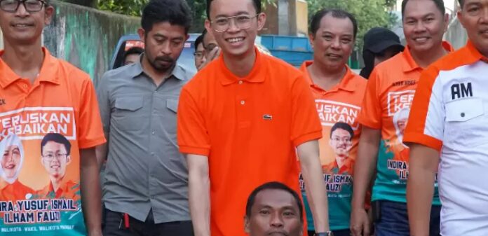 IST
CALON--Ilham Ari Fauzi ketika maju sebagai calon wakil wali Kota Makassar 
