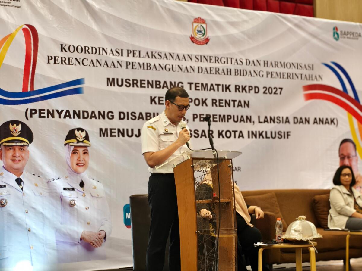 Tak Ada yang Tertinggal: Makassar Rumuskan Pembangunan Inklusif 2027