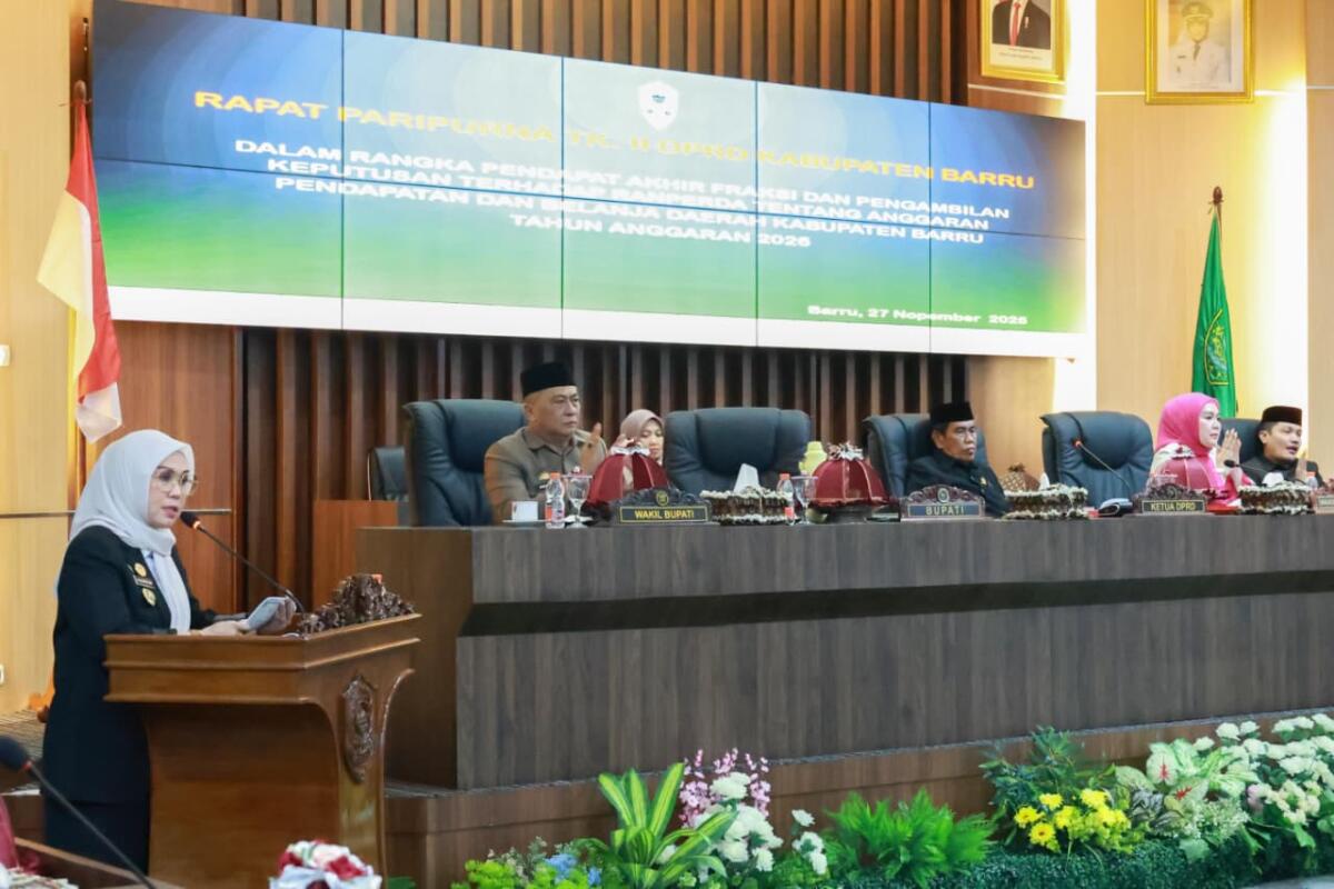 Bupati Barru Paparkan Arah Kebijakan Fiskal dan Strategi Peningkatan PAD serta Jemput Bola Anggaran