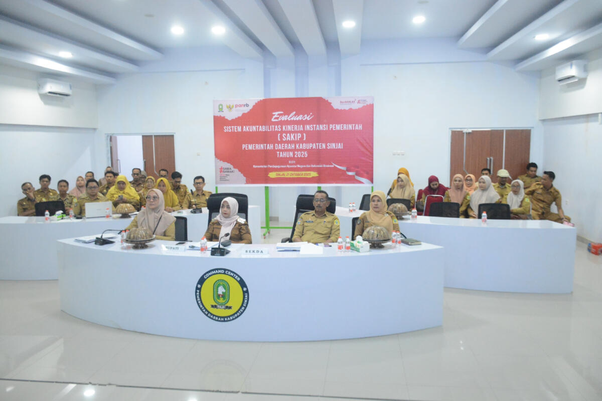  Virtual melalui Zoom Meeting Evaluasi Akuntabilitas Kinerja Instansi Pemerintah (AKIP) Tahun 2025 yang digelar Kementerian Pendayagunaan Aparatur Negara dan Reformasi Birokrasi (PAN-RB)