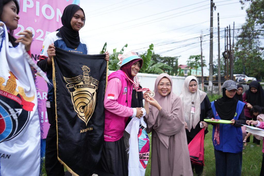 Sukses Penutupan Mushaf Cup 2025 Vol. 2, Ketua TP PKK Kota Makassar Dorong Lahirnya Atlet Panahan Berkarakter