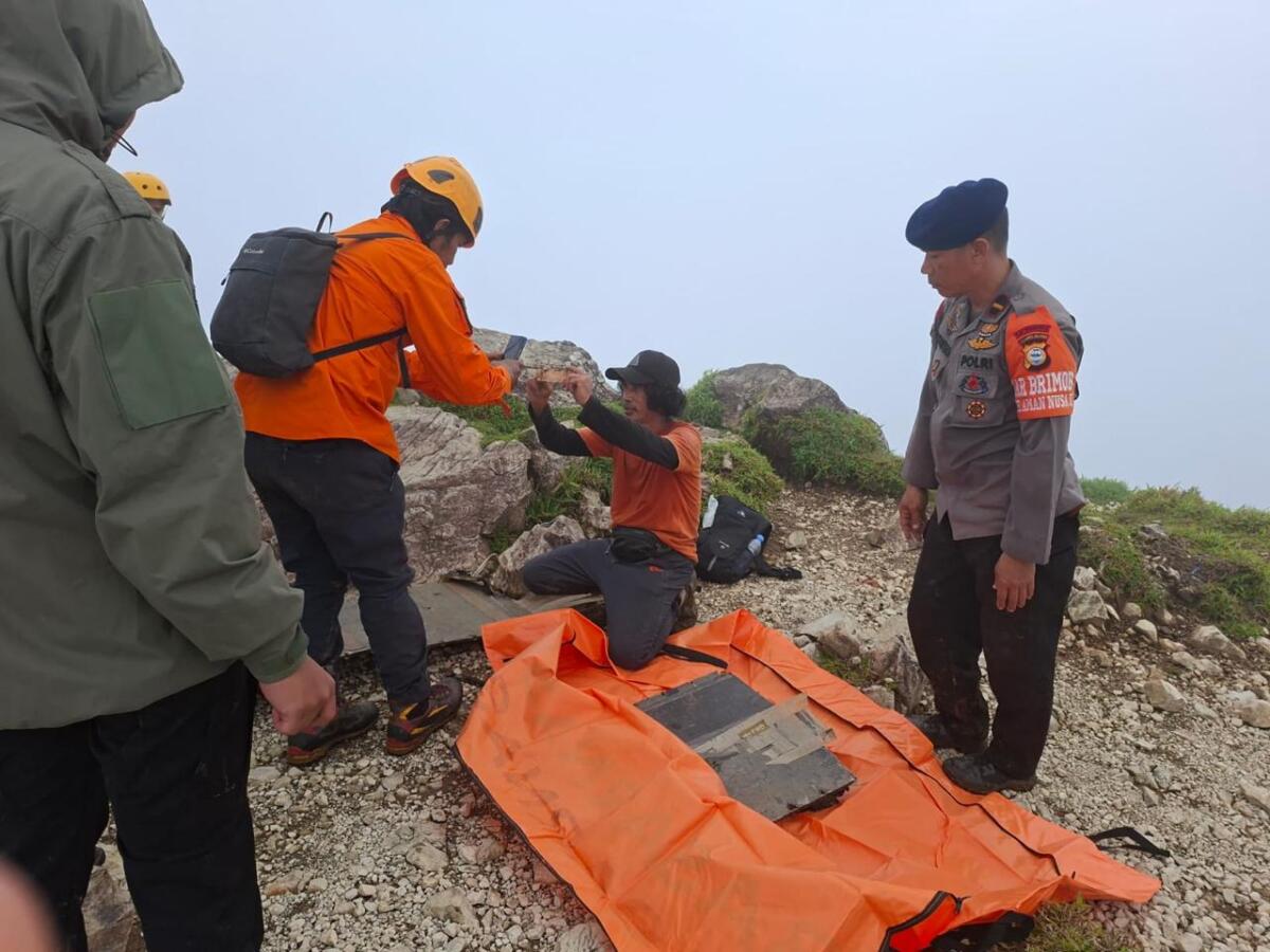 KNKT Pastikan Pesawat Sewaan KKP Tabrak Lereng Gunung Hingga Meledak