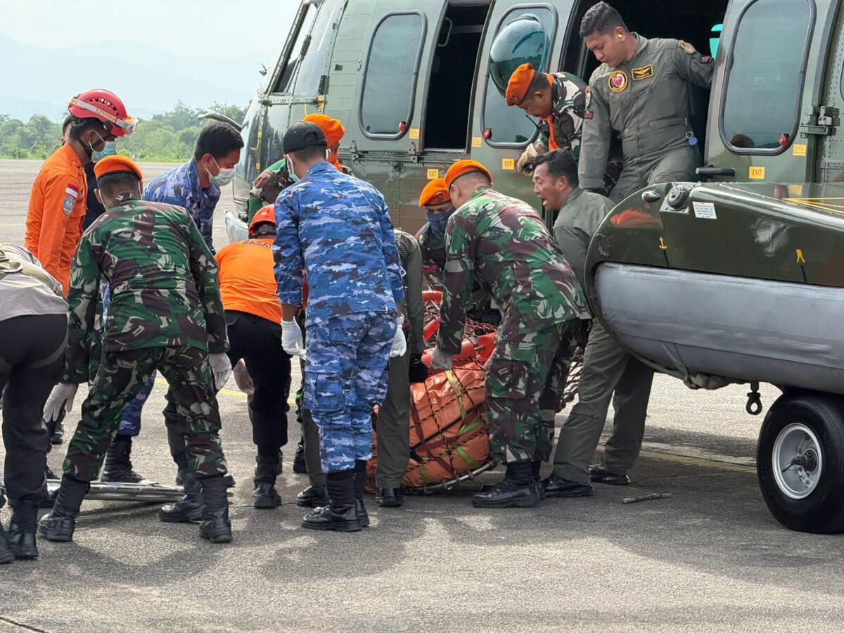 Seluruh Jenazah Korban Pesawat ATR 42-500 Berhasil Ditemukan
