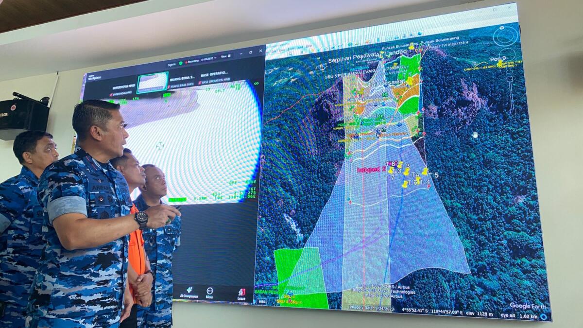 TNI AU Kerahkan 257 Personel dan Alutsista Canggih untuk Evakuasi Korban dan Pesawat ATR 42-500 di Gunung Bulusaraung