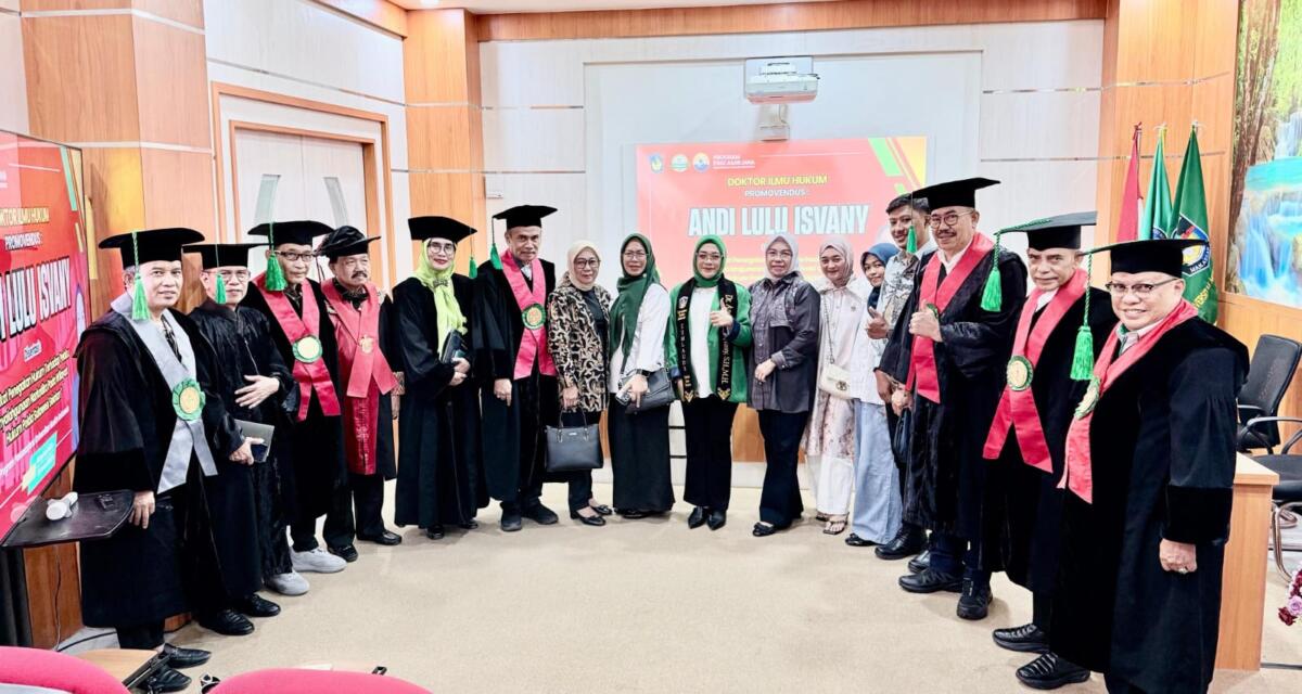Perjuangan Andi Lulu Isvany Raih Doktor Predikat Cumlaude Saat Hamil