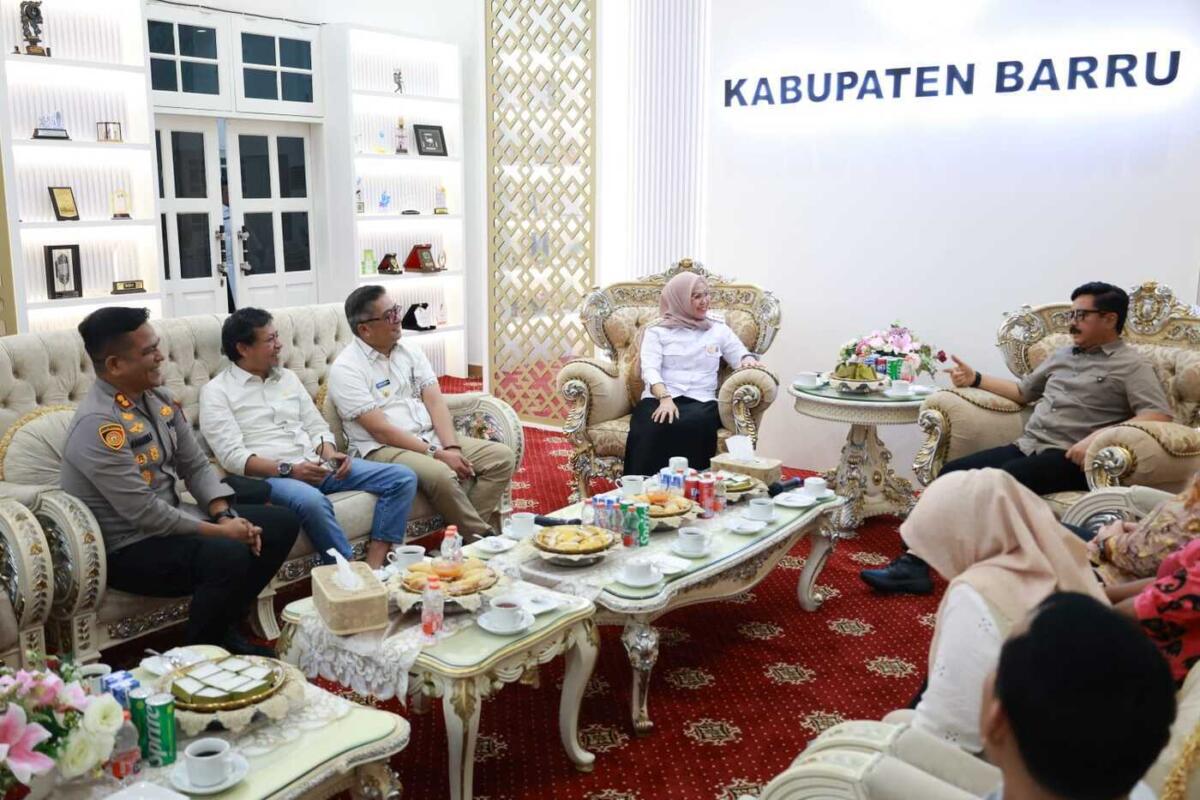 Andi Ina Sambut Kunjungan Mantan Panglima TNI